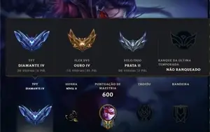 Conta de League of legends