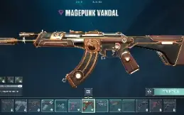 Conta de valorant mais de 570 reais gastos com muitas skins.