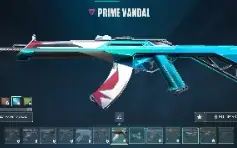 Conta de valorant mais de 570 reais gastos com muitas skins.