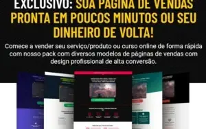 +500 Páginas De Vendas 100% Editáveis