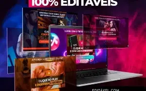 +500 Páginas De Vendas 100% Editáveis