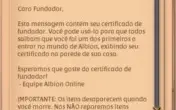 Conta Fundador 100m+ Fama, Full HCE DPS gear,  21kk+ silver