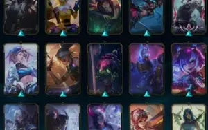 Conta Lol 389 skins + Valorant 4860 reais gastos nas 2