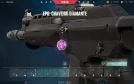 Conta Valorant Diamante 1 com chaveiro de diamante