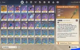Genshin Impact conta AR 49 End Game Nahida + Klee +Qiqi