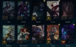 Conta Mestre Level 40, ALTO MMR