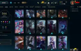 Conta de LoL de 2013 | 266 skins, 293 emotes, 509 ícones e +