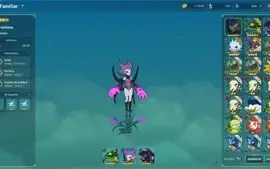 Conta Ni No Kuni: Cross Worlds lvl 59 380k Server Opal Aries