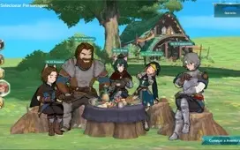 Conta Ni No Kuni: Cross Worlds lvl 59 380k Server Opal Aries