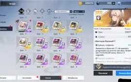 Conta tower of fantasyLV 74+ Server (Phoenix) South América