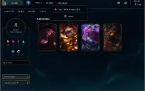 CONTA LEAGUE OF LEGENDS OURO 5