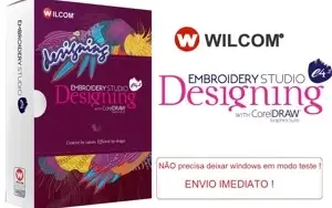 Wilcom Embroidery Studio E4.2 mais Coreldraw X8