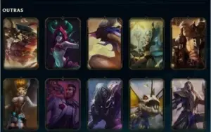 7 Lendárias (TOTAL 44), 25 Pontos de Prestigio, 3k de RP