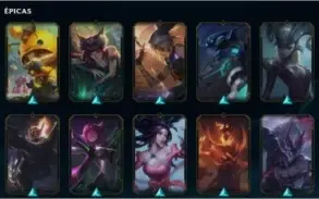 7 Lendárias (TOTAL 44), 25 Pontos de Prestigio, 3k de RP