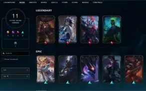 Conta Platina 4 Lol, lvl 70, 11 Skins