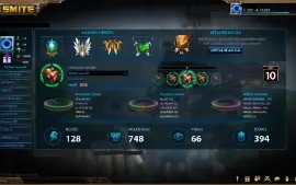 + de 750 SKINS(Ranqueadas/Tier5/Limitadas/