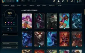 conta valorant e lol 700$ gastos