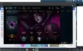 conta lol platina 4 smurf