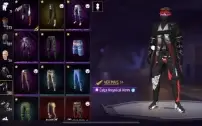 Conta de free fire 3 angelicais , 500 peitorais e sapato ast