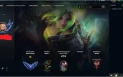 CONTA LOL D3 75PDL TODOS OS CAMPEOES - 251 SKINS