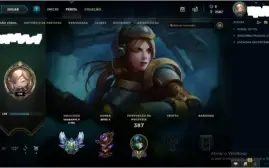 Conta lol diamante 5 , Todos bonecos , +100 skins etcs