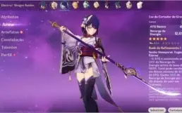 AR 30 Diluc + Shogun + Luz do cortador de grama