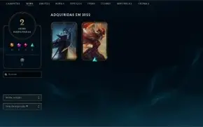 Conta LoL Platina 4