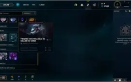 Smurfs nv 30. Você escolhe a skin (ÉPICA OU LENDÁRIA).