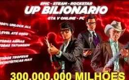 Gta V Online Pc - Dinheiro, Level & Traje 300 Milhões