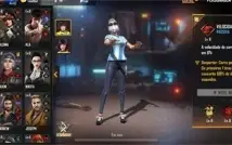 Conta Top! Free Fire Rara com Angelical
