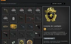 Conta Cs:Go Com Insígina 5 Anos + Lealdade