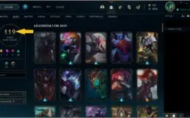 Conta LOL Platina IV