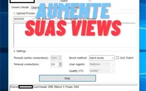 VIEWER BOT PARA TWITCH E YOUTUBE VITÁLICIO