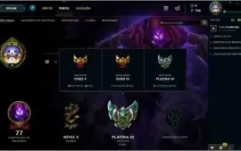 CONTA SMURF PLATINA - CRIADA A 2 MESES