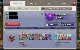 Conta Clash of Clans CV10
