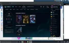 conta lol platina 4 para smurf.