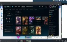 conta lol platina 4 para smurf.