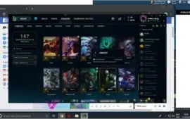 conta lol platina 4 para smurf.