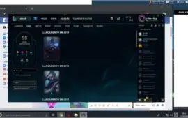 conta lol platina 4 para smurf.