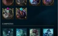 Conta LOL ANTIGA, SKINS RARAS, Platina 3, bom mmr