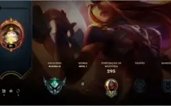 Conta LOL ANTIGA, SKINS RARAS, Platina 3, bom mmr