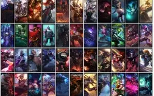 Conta Unranked com TODOS os champs e 221 Skins + 1 Prestigio
