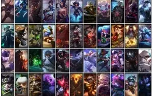 Conta Unranked com TODOS os champs e 221 Skins + 1 Prestigio