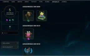 Conta de Lol Prata 1 com mmr bom boa pra smurfs