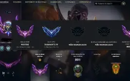 Conta Master  2Kk De Pyke  329 Skins  Maestria Total: 801