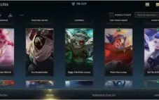 Conta de WILD RIFT com skins lenda