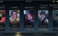Conta de WILD RIFT com skins lenda