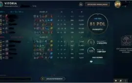 VENDO CONTA D1 91 SKINS COM MMR BOM GANHANDO 25 PERDENDO 8