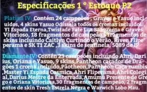Contas de League of Legends escolha o seu tipo ideal!