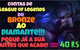 Contas de League of Legends escolha o seu tipo ideal!